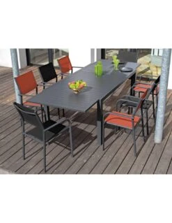 Table De Jardin Extensible Alice - Aluminium Graphite - 140 / 240 5 Table De Jardin Extensible Alice - Aluminium Graphite - 140 / 240 -Magasin De Jardin Et D'extérieur table de jardin extensible alice aluminium graphite 140 240 5