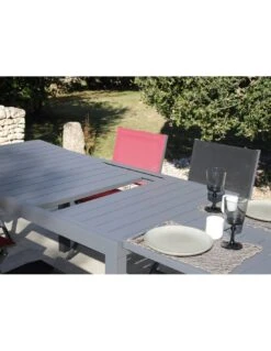 Table De Jardin Extensible Alice - Aluminium Graphite - 140 / 240 6 Table De Jardin Extensible Alice - Aluminium Graphite - 140 / 240 -Magasin De Jardin Et D'extérieur table de jardin extensible alice aluminium graphite 140 240 6