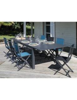 Table De Jardin GENES Extensible L.220/270/320 Cm X H.100 Cm -Magasin De Jardin Et D'extérieur table de jardin genes extensible l220270320 cm x h100 cm 5