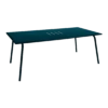 Table De Jardin Monceau 194 X 94 CM - 8 Personnes - Bleu Acapulco
