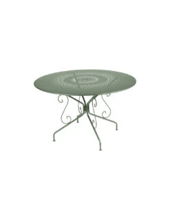 Table De Jardin Montmartre D.117 Cm - Métal Ronde - Cactus