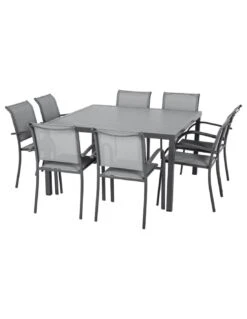 Table De Jardin Piazza Carrée 8 Personnes - Aluminium 2 Table De Jardin Piazza Carrée 8 Personnes - Aluminium -Magasin De Jardin Et D'extérieur table de jardin piazza carree 8 personnes aluminium 2