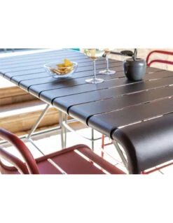 Table Haute De Jardin BITTI En Aluminium Graphite -Magasin De Jardin Et D'extérieur table haute de jardin bitti aluminium graphite proloisirs 2