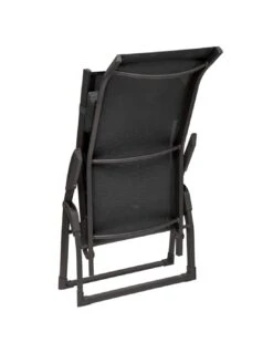 Transat Basculant Decima - Aluminium Et Texaline - Graphite / Anthracite -Magasin De Jardin Et D'extérieur transat basculant decima aluminium et texaline graphite anthracite 1 4